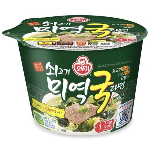不倒翁海带汤拉面100g오뚜기 미역국라면 商品图0