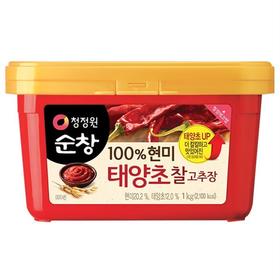 淳昌太阳椒粘辣椒酱1kg순창 태양초 찰고추장