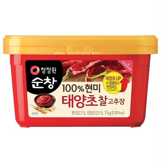 淳昌太阳椒粘辣椒酱1kg순창 태양초 찰고추장 商品图0