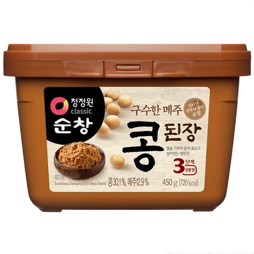 淳昌香喷酱曲豆大酱450g순창 구수한 메주콩된장 商品图0