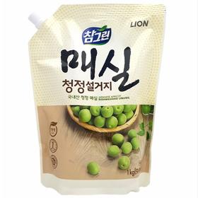 真绿色青梅洗洁精1kg참그린 매실 청청 주방세제