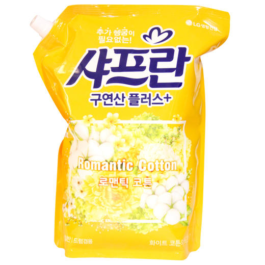 舒福蓝柔顺剂浪漫木棉2.1L샤프란 로맨틱 코튼 섬유유연제 商品图0