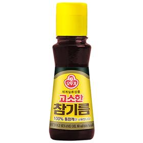 不倒翁香喷香油80ml오뚜기 고소한 참기름