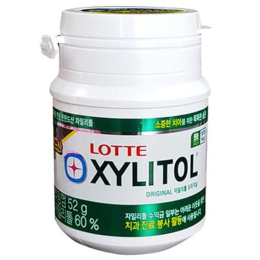 乐天木糖醇原味口香糖52g롯데 자일리톨 오리지날 츄잉껌 商品图0