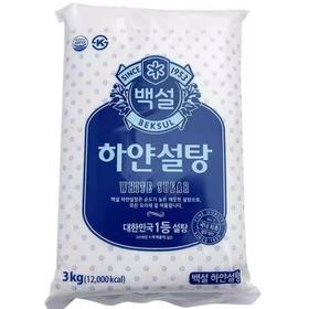 希杰白雪白糖3kgCJ백설 하얀설탕[企业]