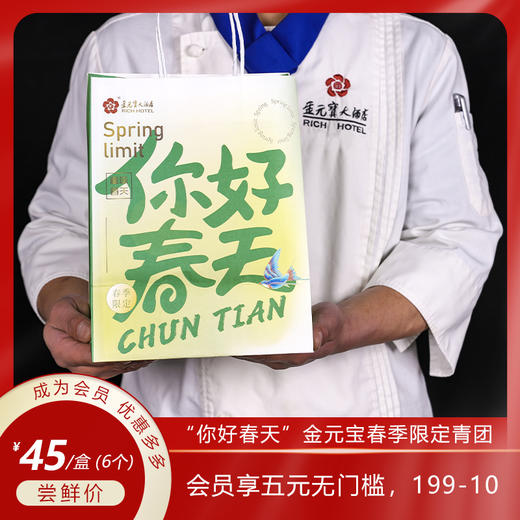 【你好春天】春季限定糯叽叽青团 咬一口江南的春天（100g/个） 商品图0