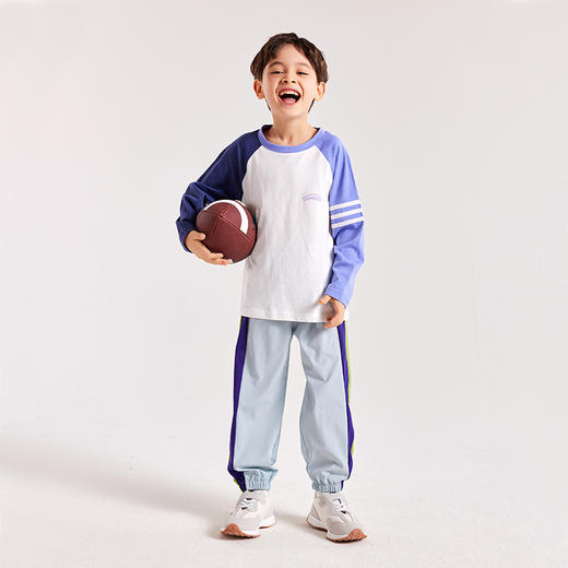 龙之涵 乱撞的小鹿休闲运动裤 中大童彩边轻户外运动裤 婴幼儿A类标准 商品图12