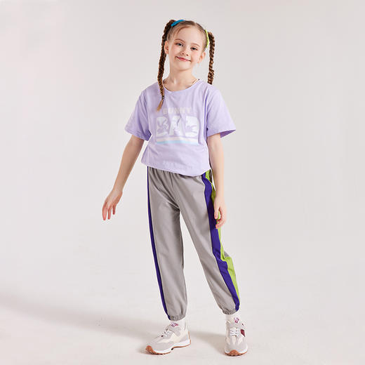 龙之涵 乱撞的小鹿休闲运动裤 中大童彩边轻户外运动裤 婴幼儿A类标准 商品图11