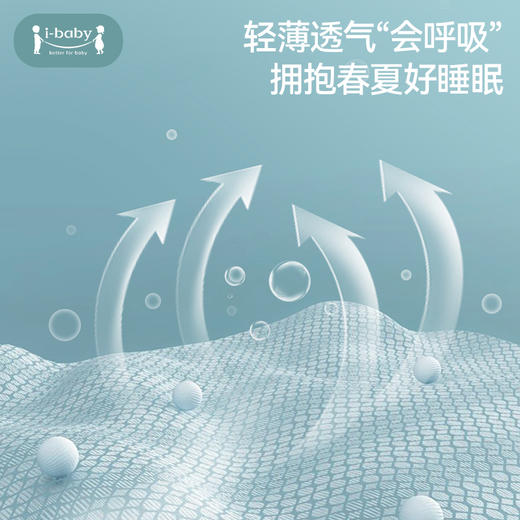 【春季焕新 秒杀99元起】ibaby×outlast太空科技恒温纱布绗缝被 儿童被子春夏幼儿园午睡被 商品图4