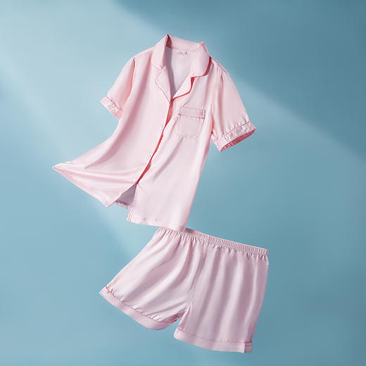 都市丽人色丁家居服短袖类LH31D9 商品图0