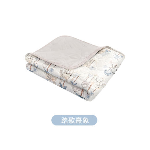 【春季焕新 秒杀99元起】ibaby×outlast太空科技恒温纱布绗缝被 儿童被子春夏幼儿园午睡被 商品图6