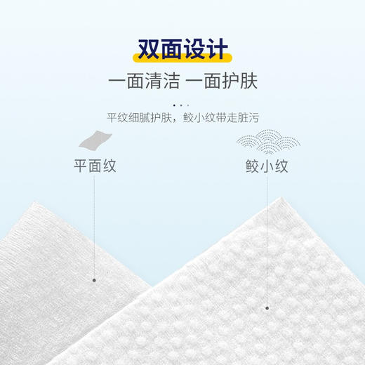 ITO纸抽型洗脸巾60抽/包/117685 抽取式一面清洁一面护肤干湿两用 商品图2
