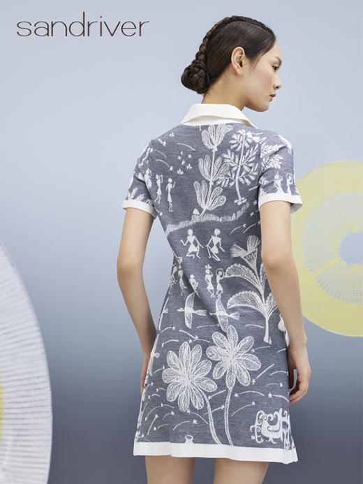 POLO棒球衫短袖连衣裙 SJS95W062K 商品图3