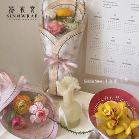 致女神+配套玻璃纸（花朵）