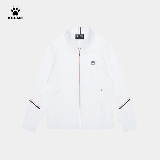 卡尔美GOLF CAMP系列女士早春休闲针织立领外套 商品图5