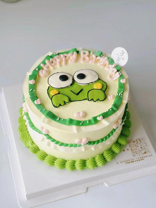 手绘青蛙蛋糕（下单现做，根据排单3-4小时左右） 商品图0
