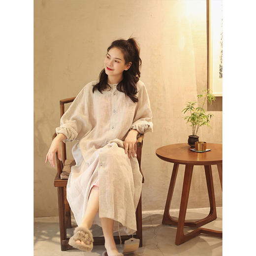 【抖音专属】连衣裙（22710132行香子） 商品图0