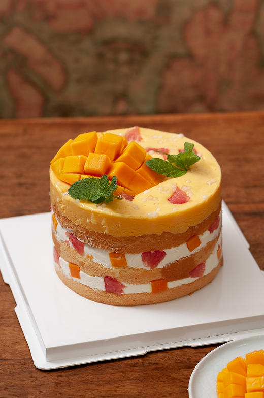 杨枝甘露爆浆蛋糕（提前24小时预定） 商品图1
