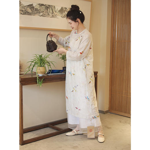 【抖音专属】连衣裙（23707009-山岚） 商品图2