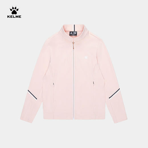 卡尔美GOLF CAMP系列女士早春休闲针织立领外套 商品图6
