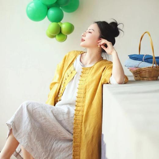 【抖音专属】连衣裙（23710026C-缃叶） 商品图4