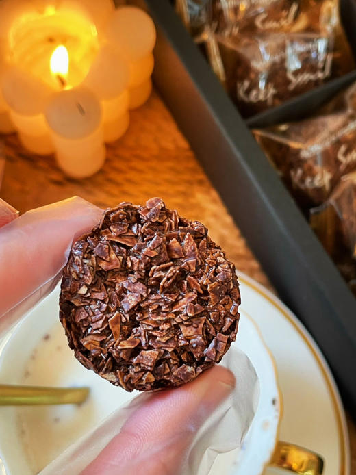 低糖黑巧燕麦脆,一包4块，解馋版 商品图10