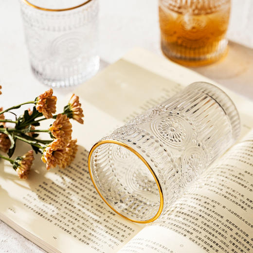 摩登主妇浮雕玻璃杯 商品图2