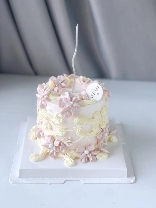 四寸温柔系裱花蛋糕（下单现做，根据排单2-3小时左右） 商品图0