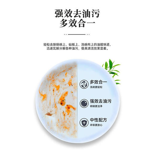 【换购】蓝漂Lam pure 柠檬洗洁精500g1瓶 LP-362609 商品图3