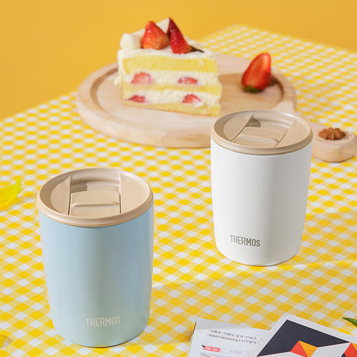 膳魔师日系简约便携随手杯大容量情侣咖啡保温杯TCDP-300 商品图0