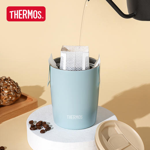 膳魔师日系简约便携随手杯大容量情侣咖啡保温杯TCDP-300 商品图2