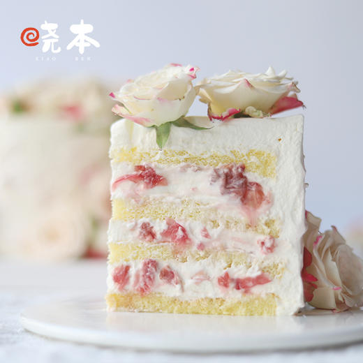 玫瑰花海鲜花蛋糕 商品图3