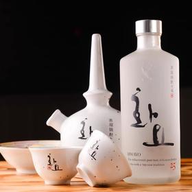 火尧烧酒纯粮食高度蒸馏酒화요술25度500ml