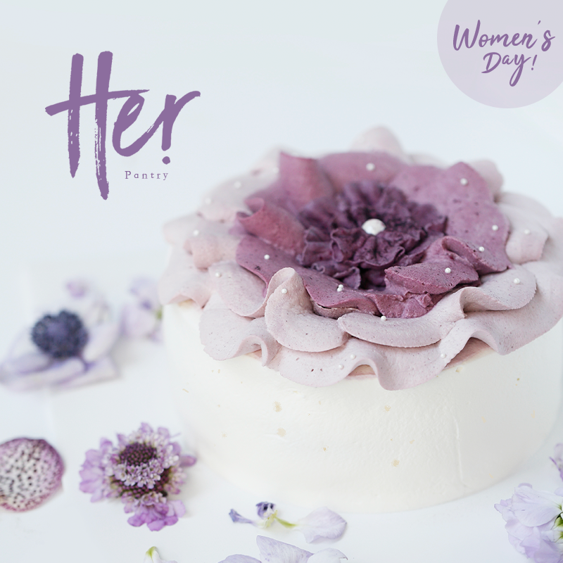 「紫衣夫人」紫米燕麦芋泥蛋糕#HER Pantry系列