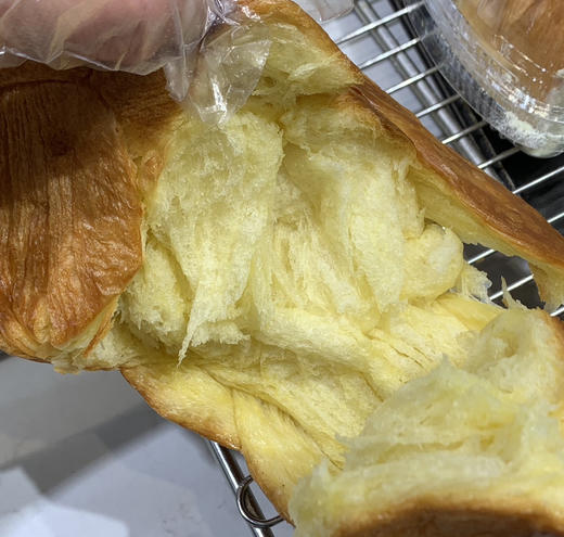 麦恬厚切吐司 整整厚厚的3片~超满足！开酥面包奶香浓郁 商品图1