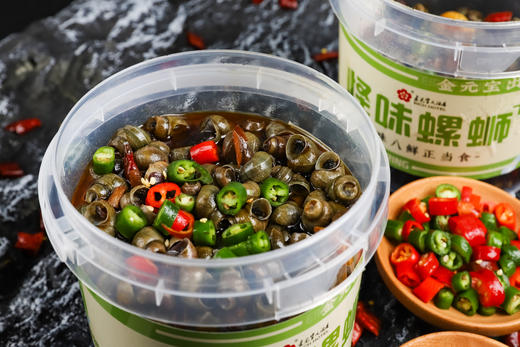 【快来嗦螺】金元宝怪味螺蛳 吃着鲜豆浆长大的常州芙蓉螺 商品图1