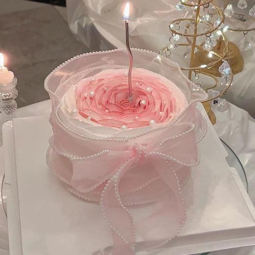 玫瑰之恋  女神节蛋糕（百分百进口动物奶油） 商品图0