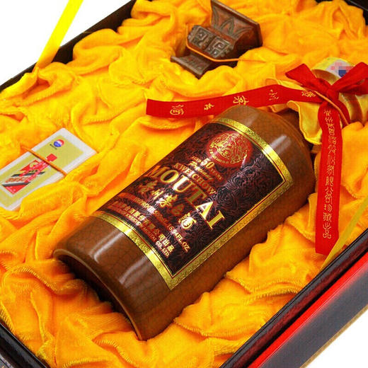 茅台五十年原箱 白酒 500ml*6 商品图4