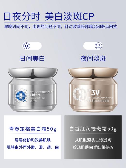 【雪元玑秘】美白霜+祛斑霜 二瓶组合 商品图3