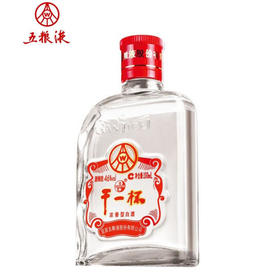 [五粮液干一杯]46度-小瓶酒-浓香型白酒-100ml*6瓶