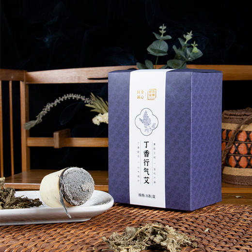 正安 苍术菖蒲艾/木香/丁香药艾徐泊涛老师监制的身心同调艾灸系列 10cm*3.5cm*8条 商品图2