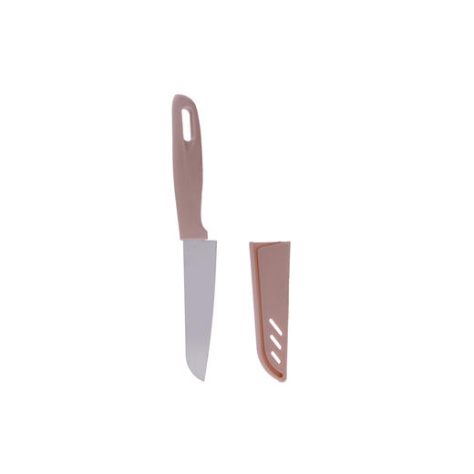 糖果色水果刀不锈钢削皮器便携小刀20cm1个 商品图1