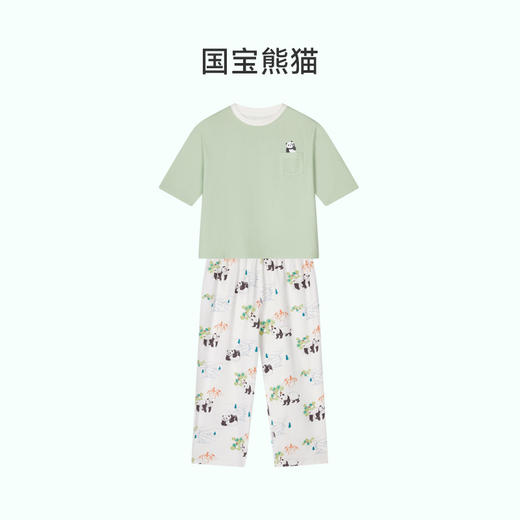 【秒杀】ibaby×outlast太空科技恒温针织短袖家居服套装薄款春夏装 商品图6