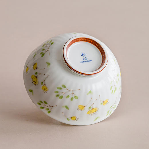 日本进口美浓烧花之语日式釉下彩清新田园风陶瓷饭碗餐盘汤碗 商品图4