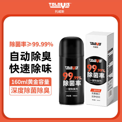 【除菌率≥99.9%】托威斯汽车空调除臭剂 去异味车内除菌 车载空气清新剂除异味 车居两用 商品图1