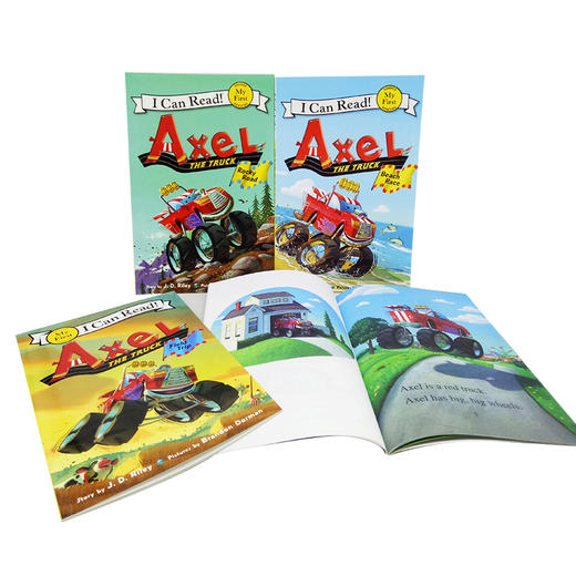 进口英文原版 Axel the Truck 小卡车阿克塞尔 4册合售 my first 商品图1