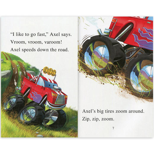 进口英文原版 Axel the Truck 小卡车阿克塞尔 4册合售 my first 商品图2