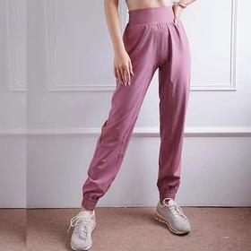 跃牌【明丽逸动】系列 速干健身裤女高腰宽松休闲裤爆款运动长裤无尴尬线瑜伽裤AL893