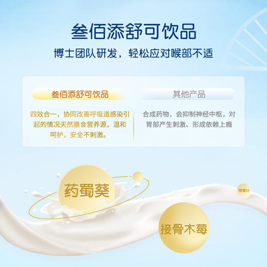 叁佰添舒可复合饮品150ml 新旧包装随机发货【保质期至2026年9月14日】 商品图2