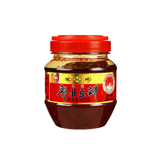 四川望红郫县豆瓣450g红油豆瓣酱家用炒菜调味佐料 商品图1